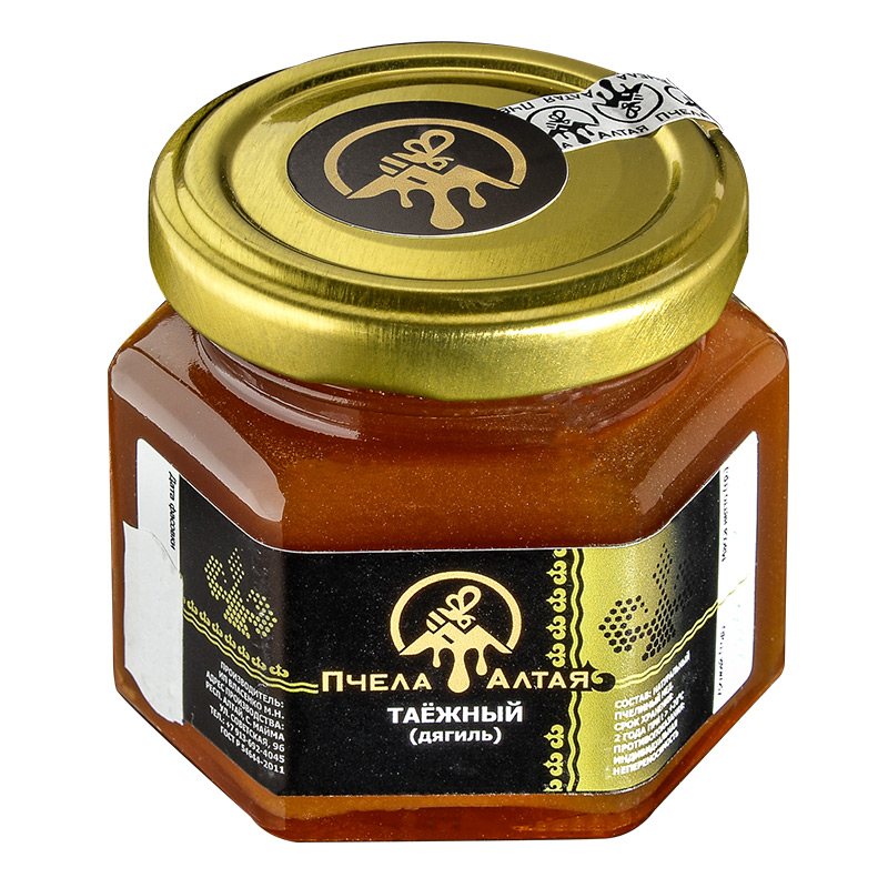 俄罗斯进口泰加林的阿尔泰蜂蜜