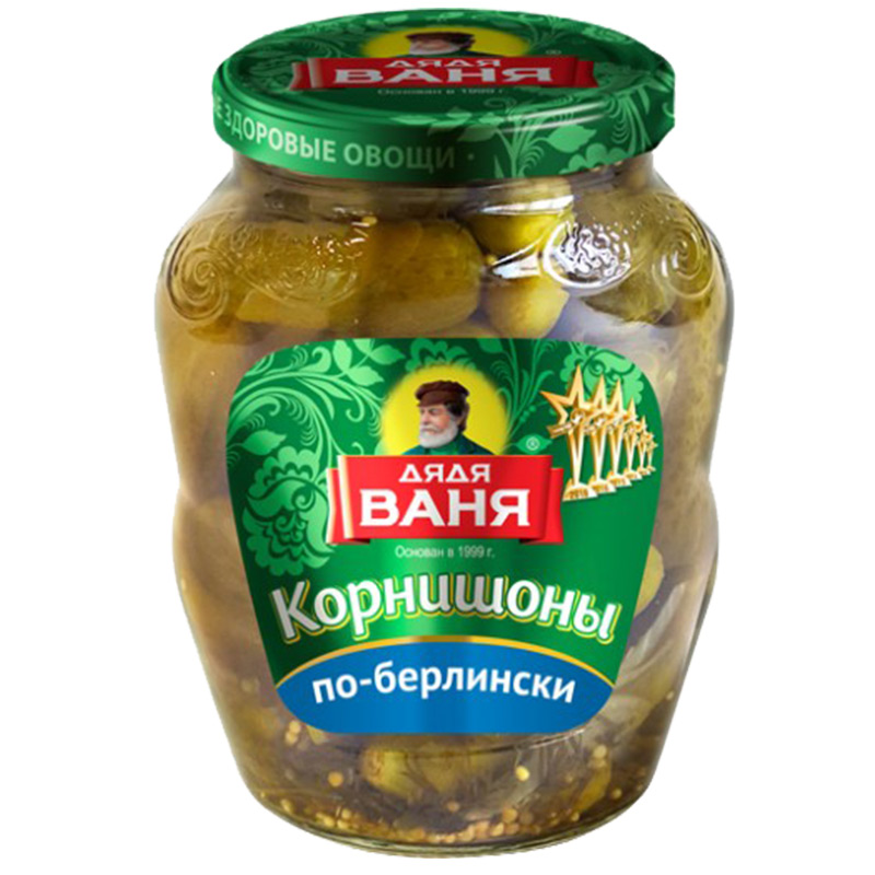 俄罗斯进口敖德萨酸黄瓜350g