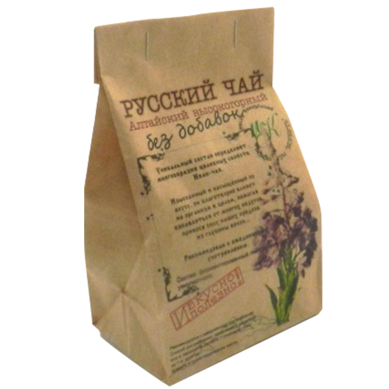 俄罗斯茶加茶藨子樱桃三种口味自用送礼牛皮纸袋装