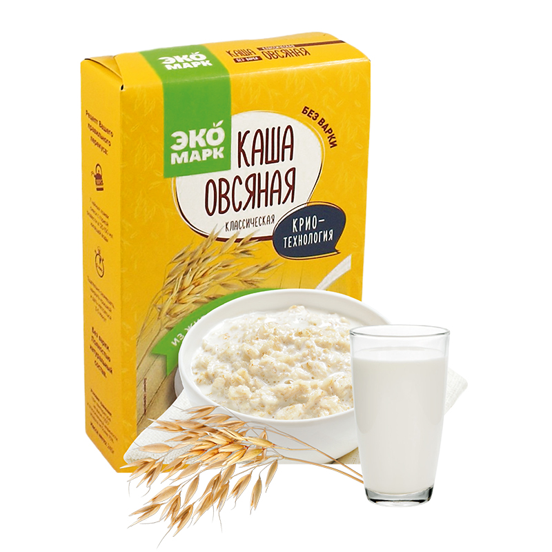 俄罗斯原装进口Ecomark 燕麦粥 245克