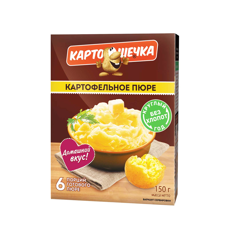 俄罗斯原装进口Exp-Project小土豆土豆泥150g